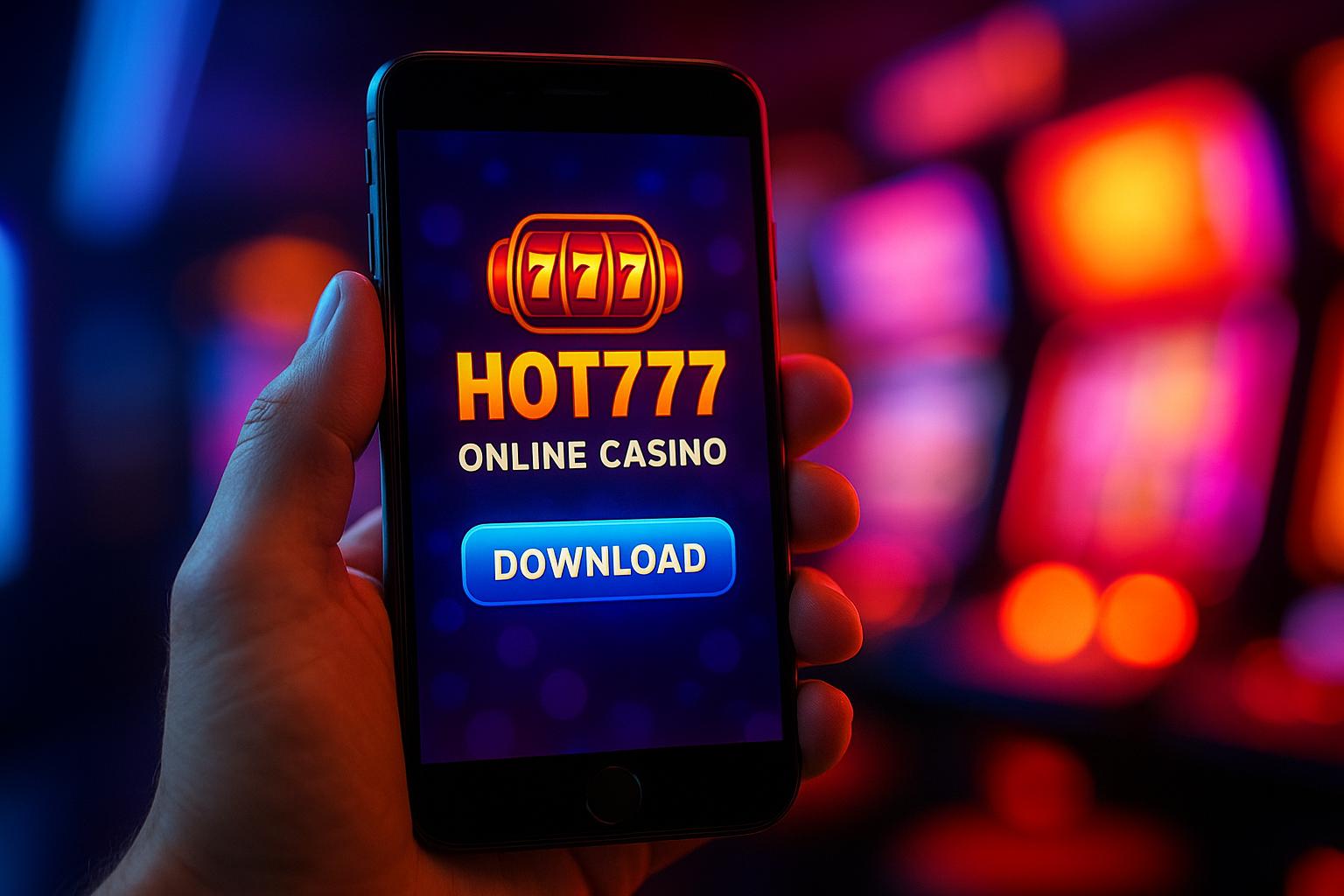 Baixar o HOT777 Cassino App
