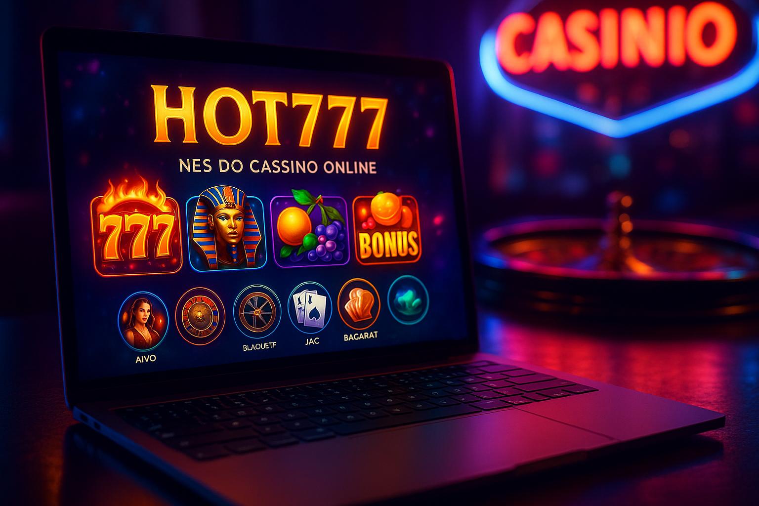 Jogos de cassino online HOT777