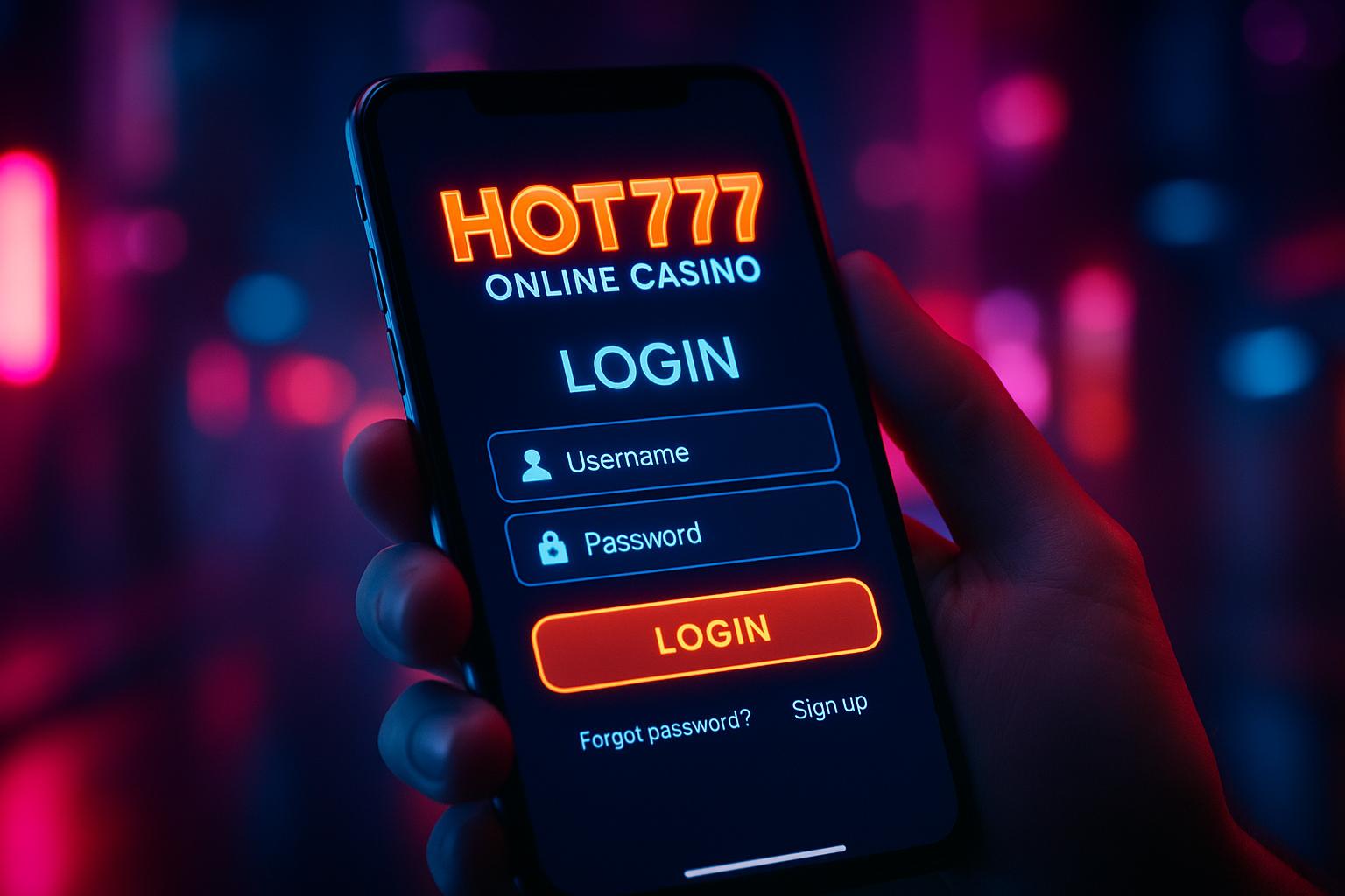 Registro na HOT777 Garante Acesso a uma Vasta Seleção de jogo